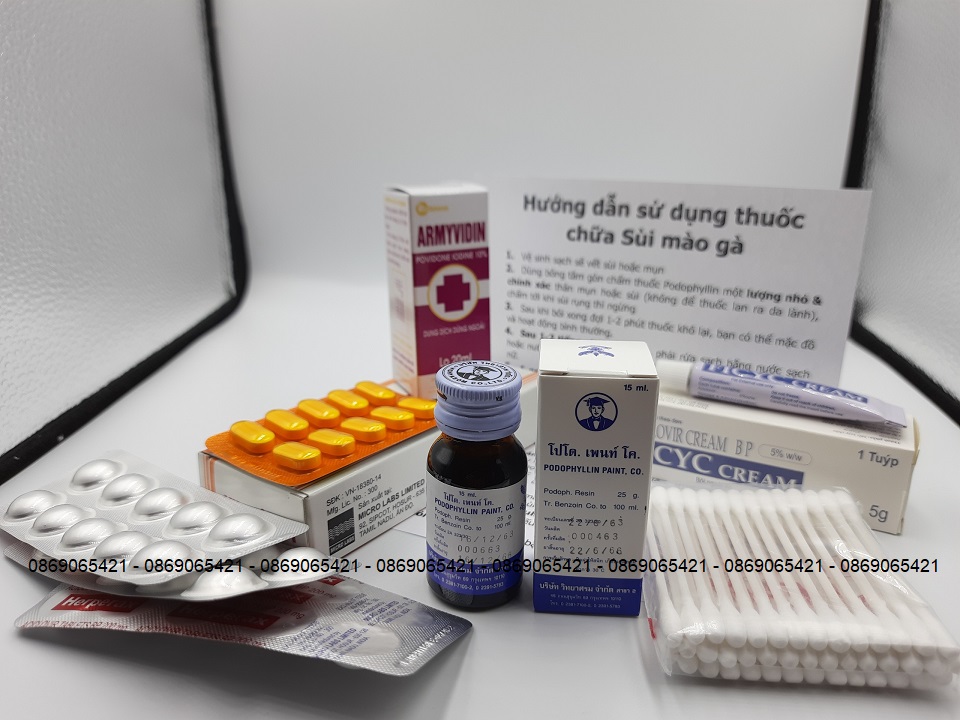 Thuốc chữa khỏi Sùi Mào Gà tại nhà hiệu quả nhất